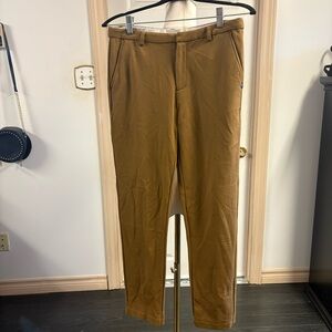 Scotch & Soda Maison Scotch Desert Race Tan Chinos with Straight-Leg Silhouette